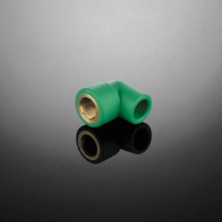 Kausējamais līkums D32-1'' Iekša 90° Aquatherm
