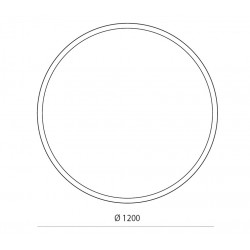 Spogulis ar LED apgaismojumu Balteco Ø 120cm, EC120