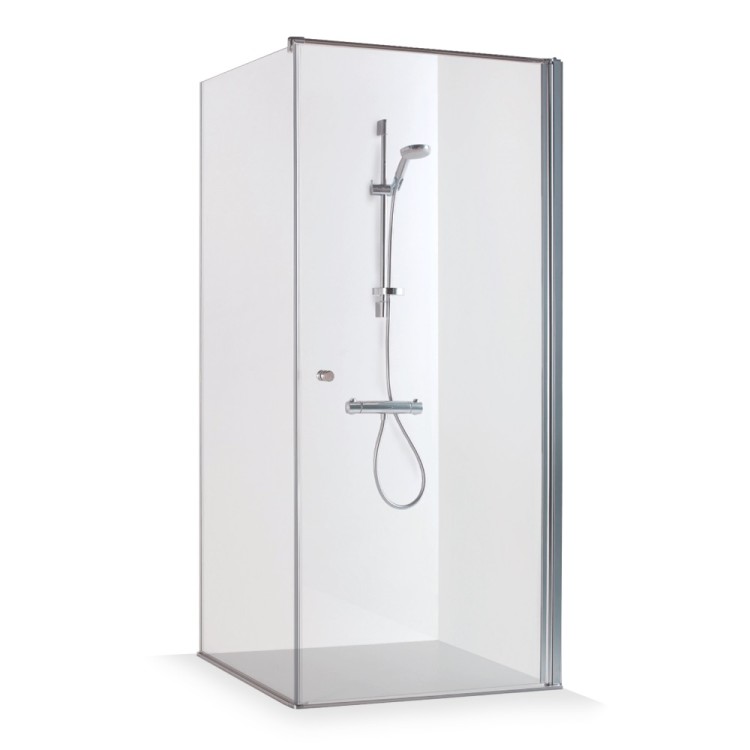 Dušas stūris kvadrātveida Baltijos Brasta KRISTINA 90x90 cm
