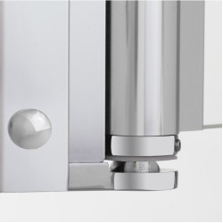 Dušas stūris kvadrātveida Baltijos Brasta KRISTINA 90x90 cm