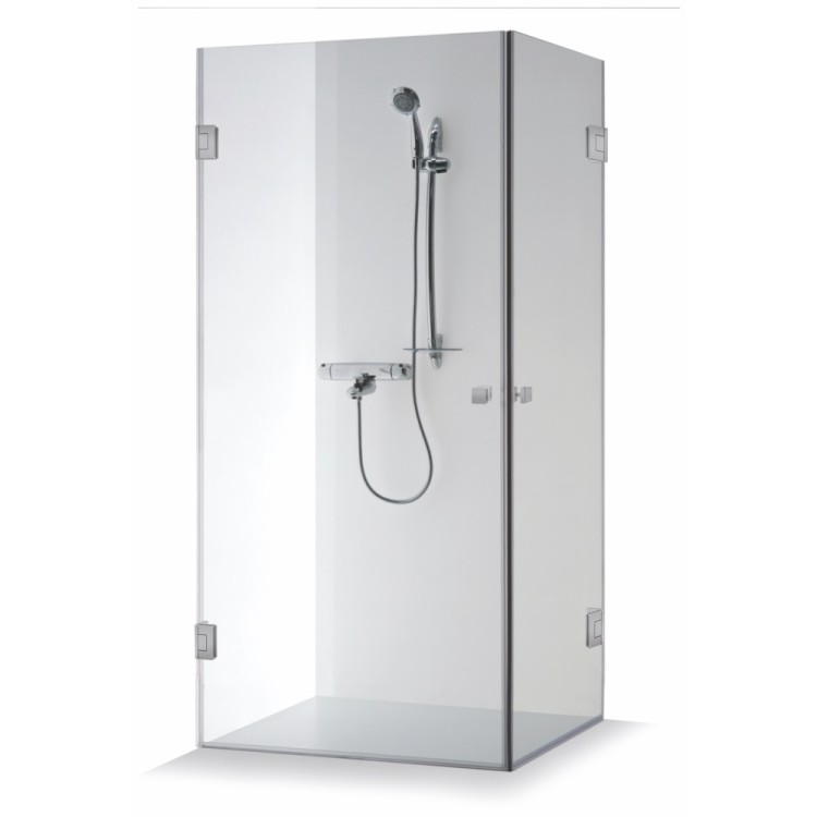 Dušas stūris kvadrātveida Baltijos Brasta LIEPA QUADRO 100x100 cm