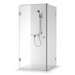 Dušas stūris kvadrātveida Baltijos Brasta NORA QUADRO 100x100 cm