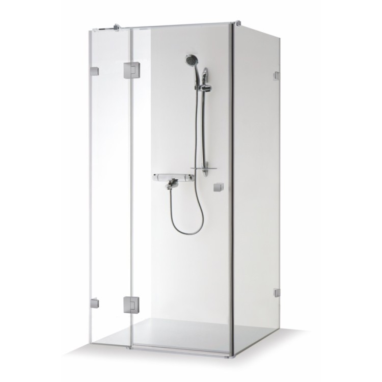 Dušas stūris kvadrātveida Baltijos Brasta NORA PLUSS QUADRO 90x90 cm