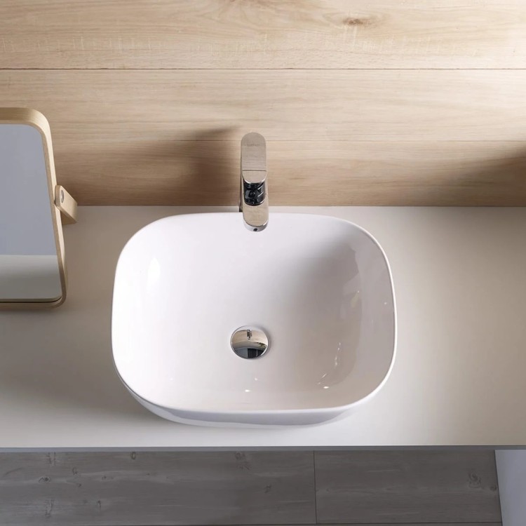 Vannas istabas uzliekamā izlietne Bathco Olea 49x40cm, 4072