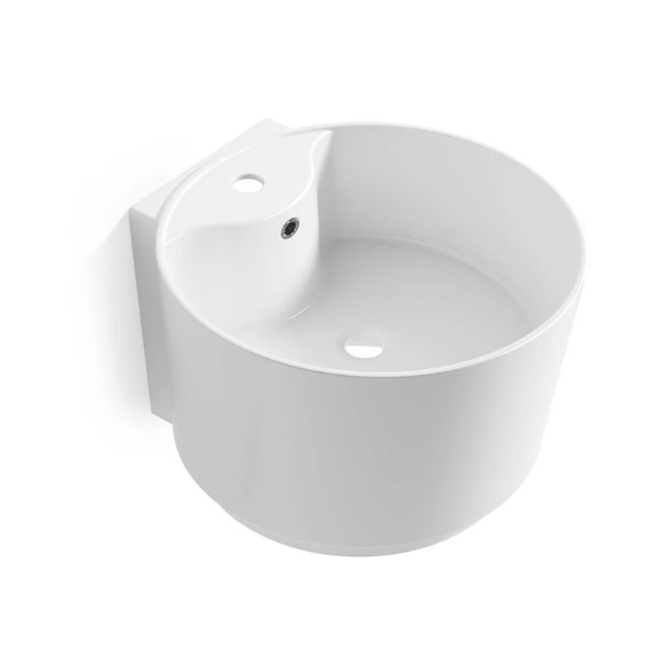 Vannas istabas uzliekamā izlietne Bathco Hamburg 41x41cm, H1012