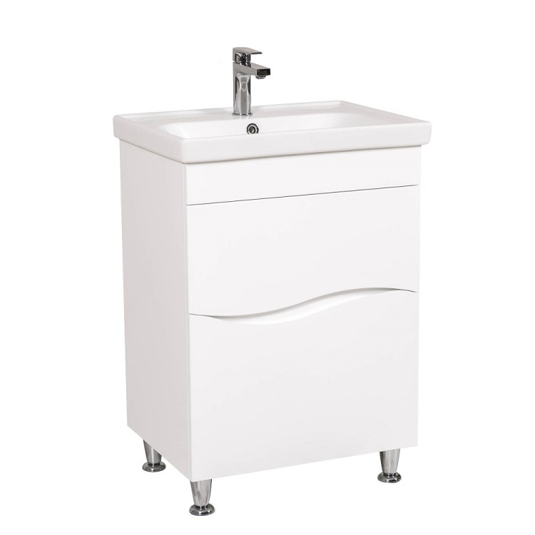 Vannas istabas skapītis ar izlietni Akvarodos ALFA 60 cm Vannas istabas skapītis ar izlietni Akvarodos ALFA 60 cm