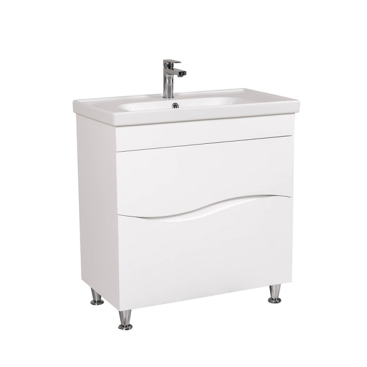 Vannas istabas skapītis ar izlietni Akvarodos ALFA 80 cm Vannas istabas skapītis ar izlietni Akvarodos ALFA 80 cm