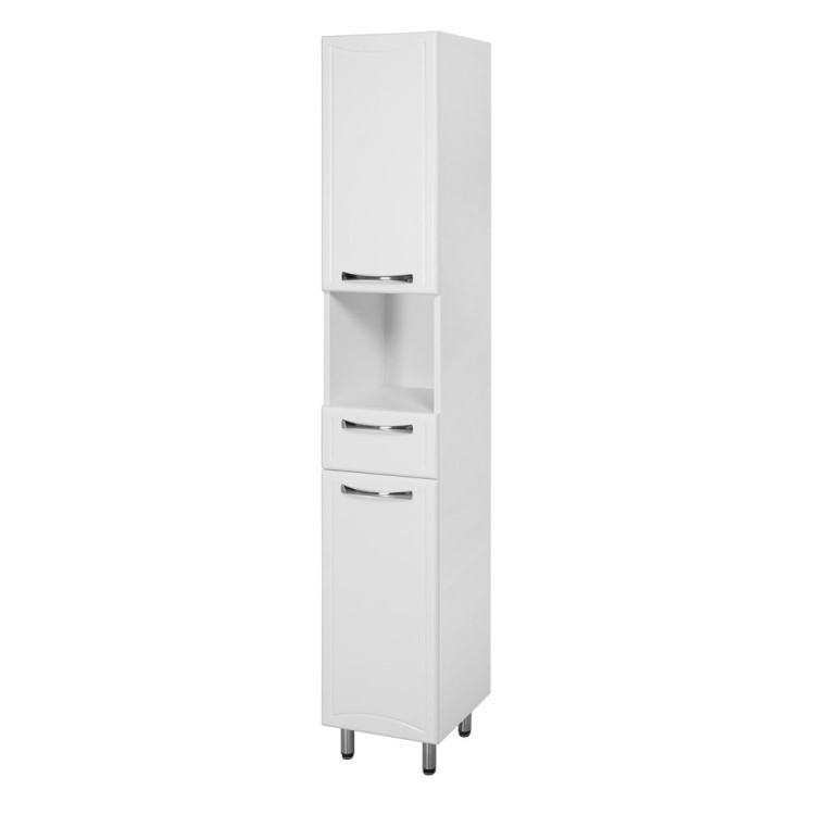 Vannas istabas augstais skapis Akvarodos DECOR R 185x30cm