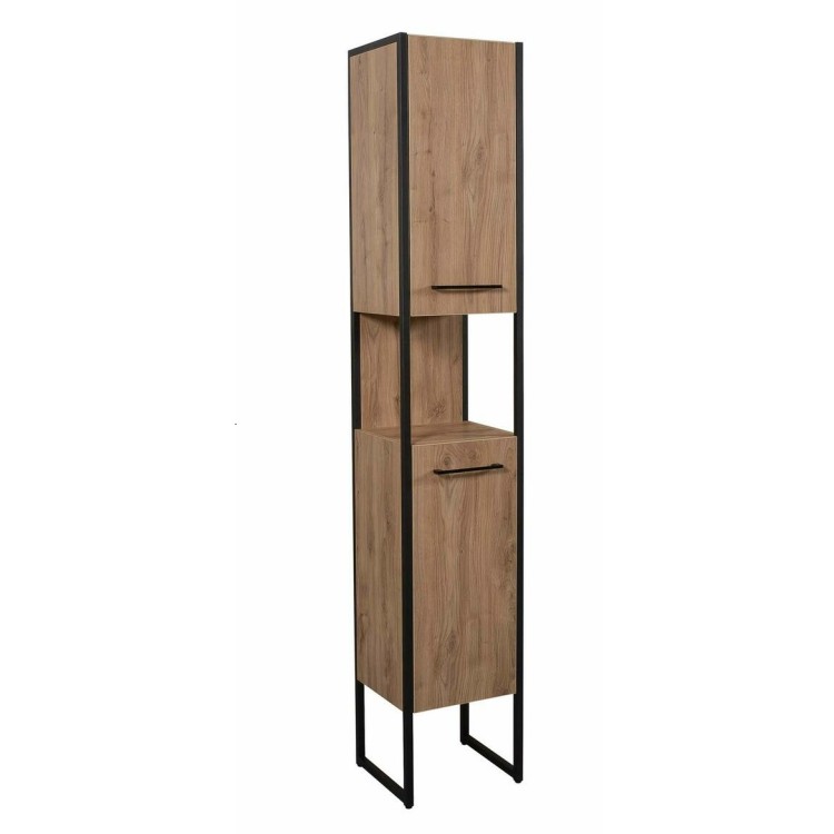 Vannas istabas augstais skapis Akvarodos LOFT-SCANDI 196x35cm Vannas istabas augstais skapis Akvarodos LOFT-SCANDI 196x35cm