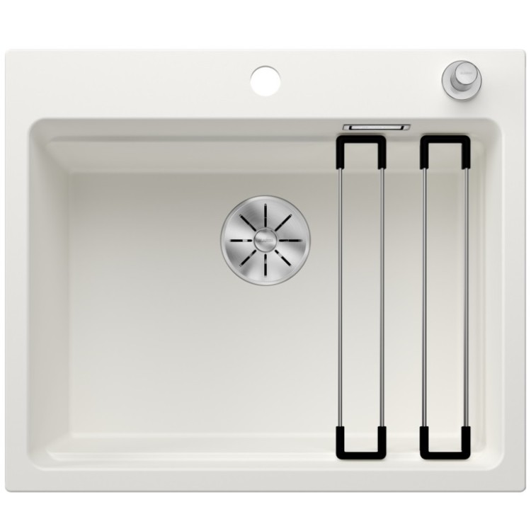 Virtuves izlietne Silgranit Blanco ETAGON 6 60x51cm, balta