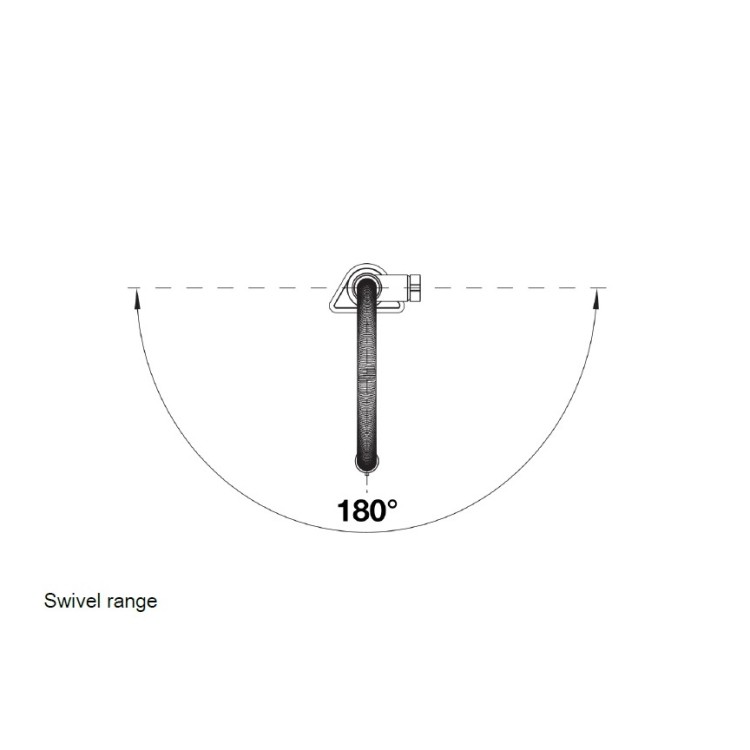 Virtuves izlietnes maisītājs ar izvelkamu izteku Blanco Blancoculina-S II Mini, PVD satīna tumšais tērauds
