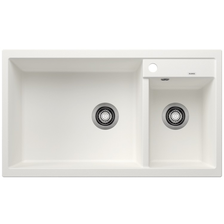 Virtuves izlietne Silgranit Blanco METRA 9 86x50cm, balta