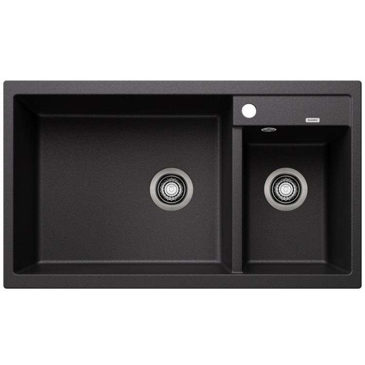 Virtuves izlietne Silgranit Blanco METRA 9 86x50cm, antracīts