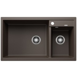 Virtuves izlietne Silgranit Blanco METRA 9 86x50cm, coffee