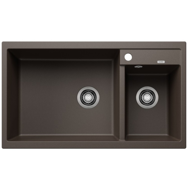 Virtuves izlietne Silgranit Blanco METRA 9 86x50cm, coffee