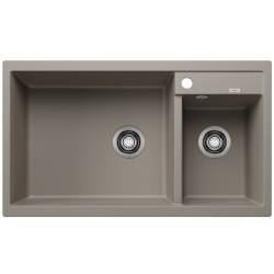 Virtuves izlietne Silgranit Blanco METRA 9 86x50cm, tartufo