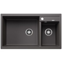 Virtuves izlietne Silgranit Blanco METRA 9 86x50cm, rock grey