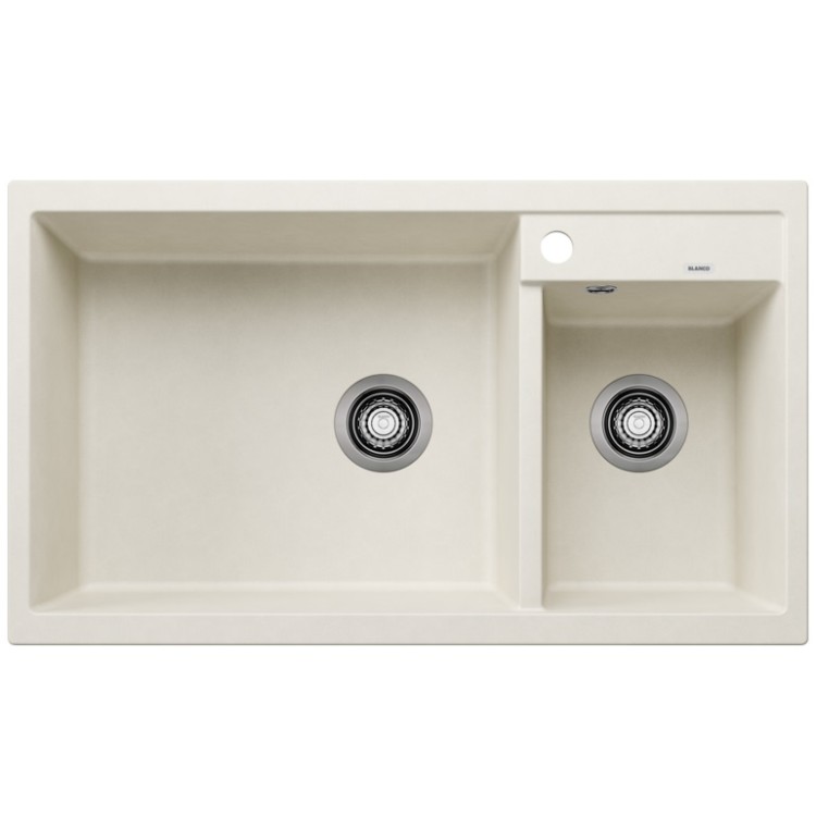 Virtuves izlietne Silgranit Blanco METRA 9 86x50cm, soft white