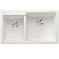 Virtuves izlietne Silgranit Blanco PLEON 9 86x50cm R, balta