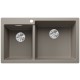 Virtuves izlietne Silgranit Blanco PLEON 9 86x50cm R, tartufo