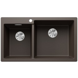 Virtuves izlietne Silgranit Blanco PLEON 9 86x50cm R, coffee