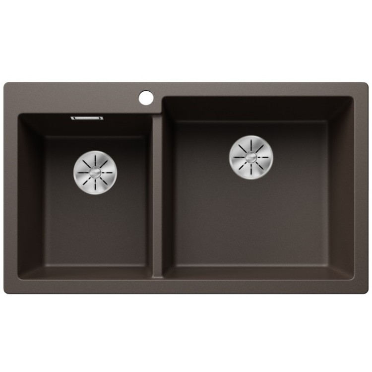 Virtuves izlietne Silgranit Blanco PLEON 9 86x50cm R, coffee