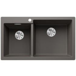 Virtuves izlietne Silgranit Blanco PLEON 9 86x50cm R, volcano grey