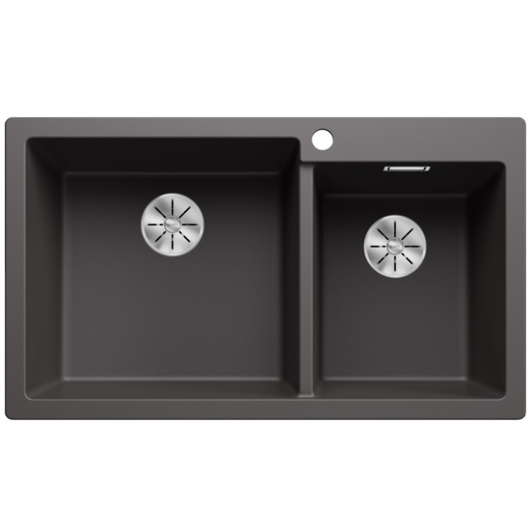 Virtuves izlietne Silgranit Blanco PLEON 9 86x50cm L, rock grey