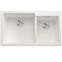 Virtuves izlietne Silgranit Blanco PLEON 9 86x50cm L, balta