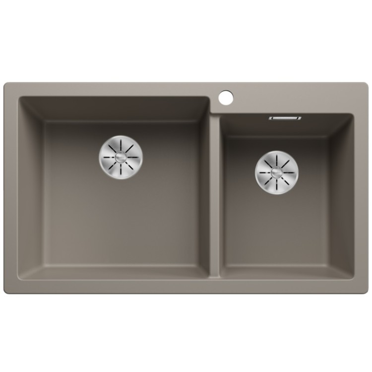 Virtuves izlietne Silgranit Blanco PLEON 9 86x50cm L, tartufo