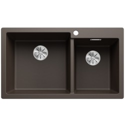 Virtuves izlietne Silgranit Blanco PLEON 9 86x50cm L, coffee