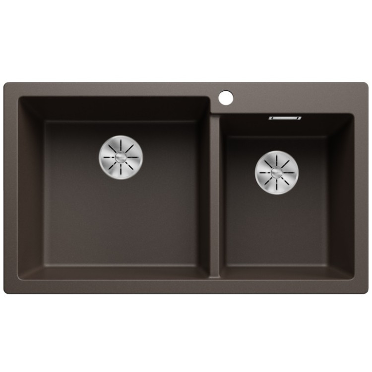 Virtuves izlietne Silgranit Blanco PLEON 9 86x50cm L, coffee