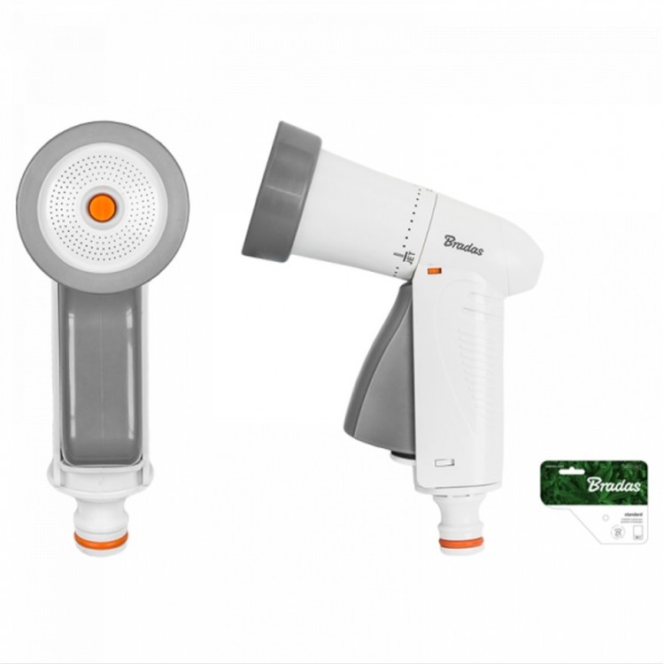 Bradas White Line Regulējama laistīšanas pistole, 4 režīmi, WL-EN2TK Bradas White Line Regulējama laistīšanas pistole, 4 režīmi, WL-EN2TK