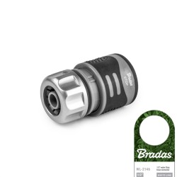 Bradas White Line Šļūtenes savienojums ar STOP funkciju 1/2, WL-2146