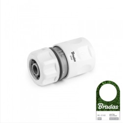Bradas White Line Šļūtenes savienojums ar STOP funkciju 1/2, WL-2140