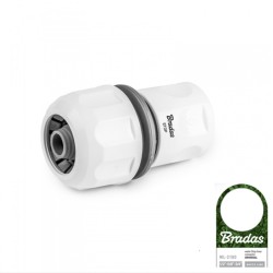 Bradas White Line Universal Šļūtenes savienojums ar STOP funkciju 1/2, 5/8, 3/4, WL-2180