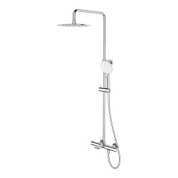 Termostata vannas un dušas sistēma Cersanit Virgo, hroms