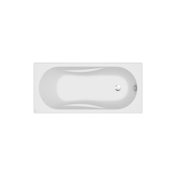 Taisnstūra vanna Cersanit Mito Red 150x70 cm, balta