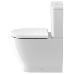Tualetes pods Duravit D-Code Rimless ar Soft Close vāku