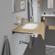 Vannas istabas izlietne pabūvējama Duravit D-Code 49.5x29cm, 0338490000
