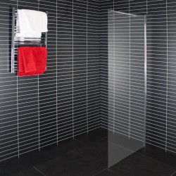Dušas siena Duschy TWICE 20 cm, caurspīdīgs stikls 5421-2