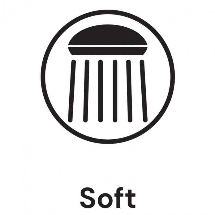 Rokas duša Duschy EUROFLUX, melna 464-20