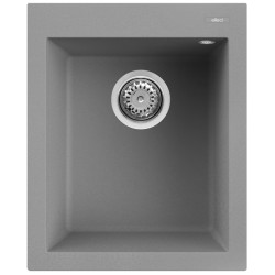 Virtuves izlietne Elleci QUADRA 100 41x50cm, pelēka