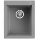 Virtuves izlietne Elleci QUADRA 100 41x50cm, pelēka Virtuves izlietne Elleci QUADRA 100 41x50cm, pelēka