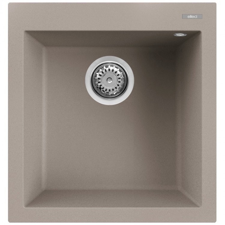 Virtuves izlietne Elleci QUADRA 102 47x50cm, kašmirs