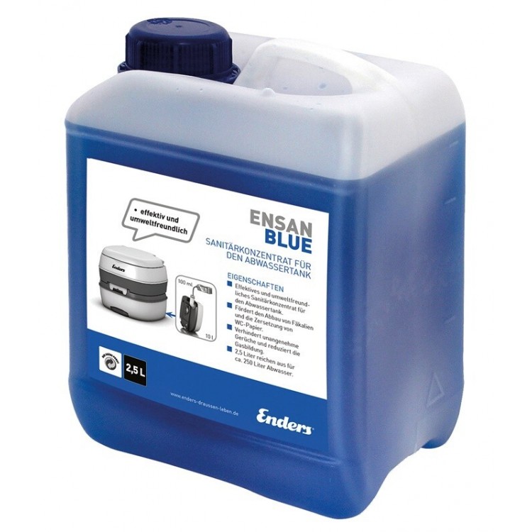 ENDERS Apakšēja rezervuāra ķimiskais šķidrums Ensan BLUE 2,5 litri, L13501798