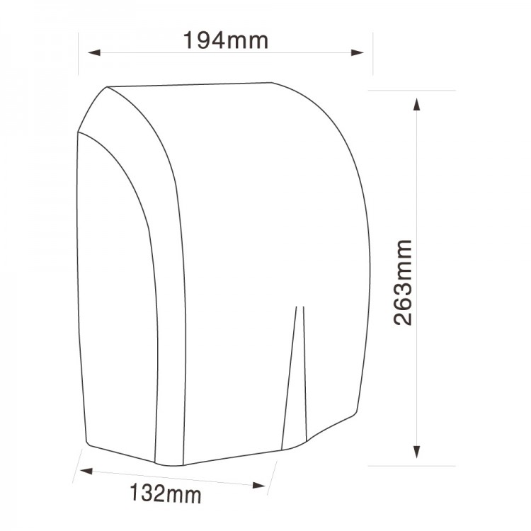 Roku žāvētajs Faneco 1500W MISTRAL PRO D1500PRW Roku žāvētajs Faneco 1500W MISTRAL PRO D1500PRW