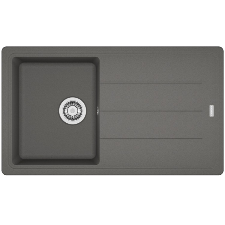 Virtuves izlietne FRANKE BASIS 86x50 cm, BFG 611-86, pelēka Virtuves izlietne FRANKE BASIS 86x50 cm, BFG 611-86, pelēka