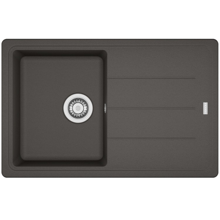 Virtuves izlietne FRANKE BASIS 78x50 cm, BFG 611-78, šīfera pelēka