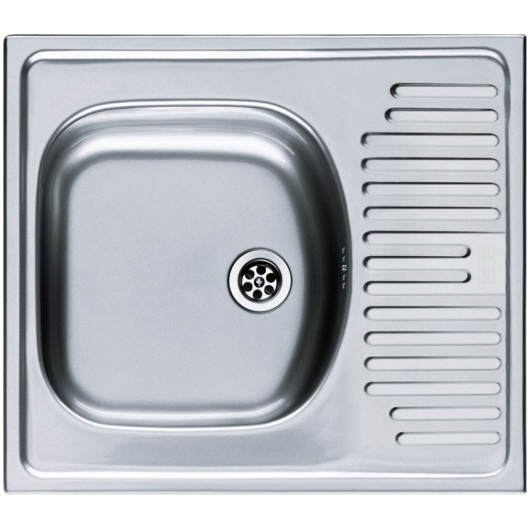 Virtuves izlietne FRANKE Eurostar 58x51 cm, ETN 611-58 ar ventili Virtuves izlietne FRANKE Eurostar 58x51 cm, ETN 611-58 ar ventili
